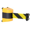 Queue Solutions WallPro Magnetic 400, Orange, 15' Yellow/Black OUT OF SERVICE Belt WPM400O-YBO150